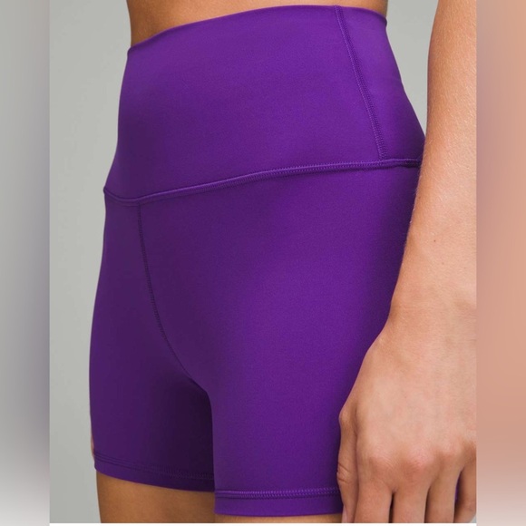 Lululemon Align High-Rise Short 4" College Purple Size 10 - Picture 1 of 5